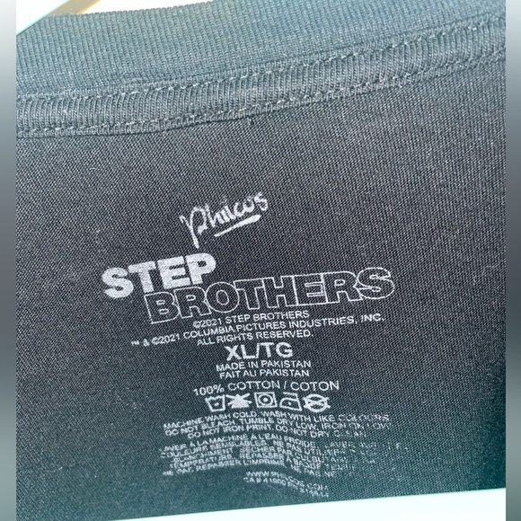 Step Brothers movie tee w/ portrait patch sewed on size MENS XL - Picture 3 of 3